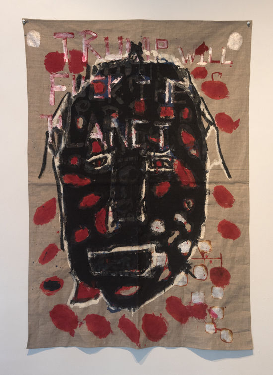 Locust Jones, Trump will fuck the planet, 2016