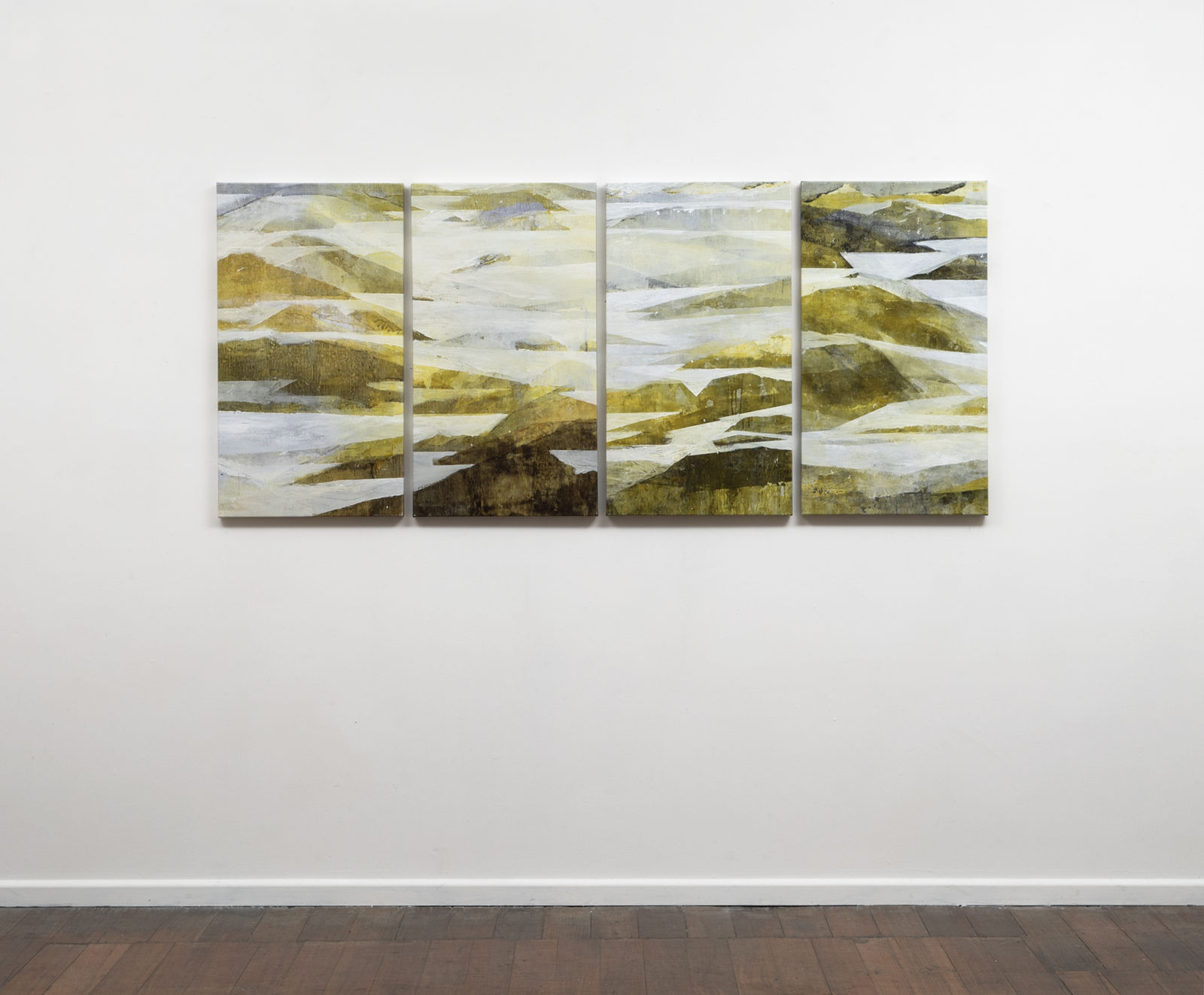 Caroline Rannersberger, D’Entrecasteaux in saffron quadriptych II, 2018