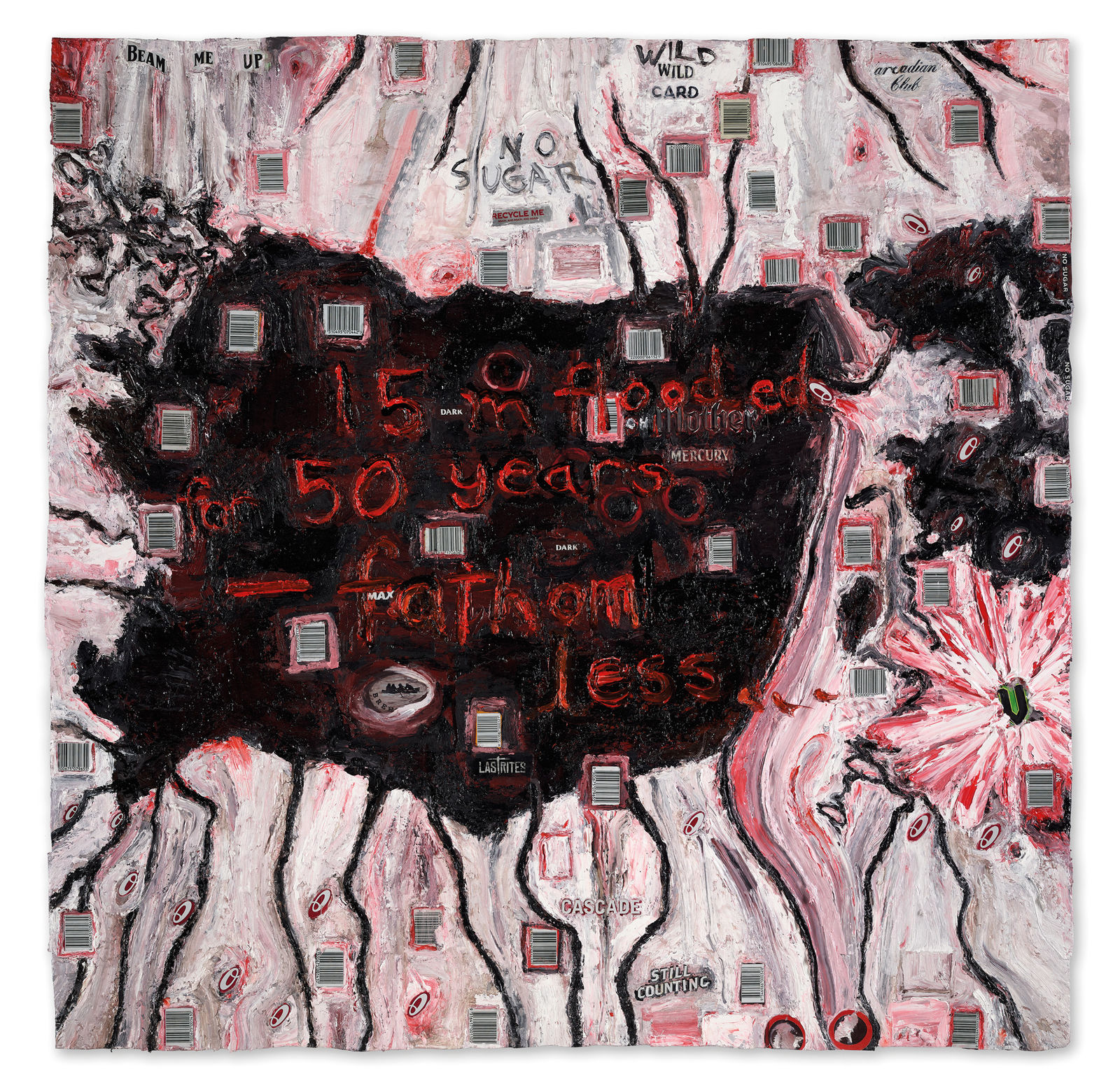 Fiona Hall, Beam me up, 2021