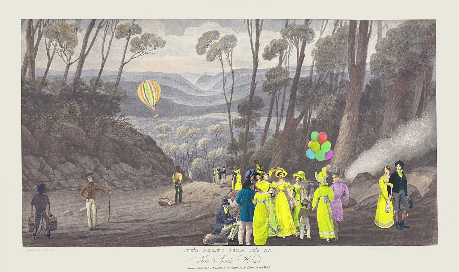 Joan Ross, Let's party like it's 1815, 2021