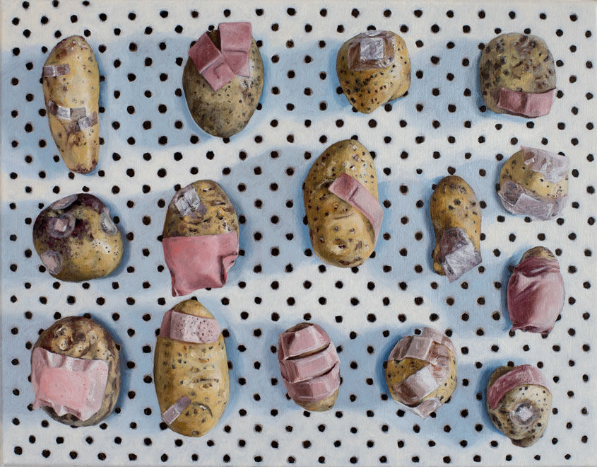 Amanda Davies, Tasmanian Pink Eyes - from ‘the bruise has no tears’ series, 2016