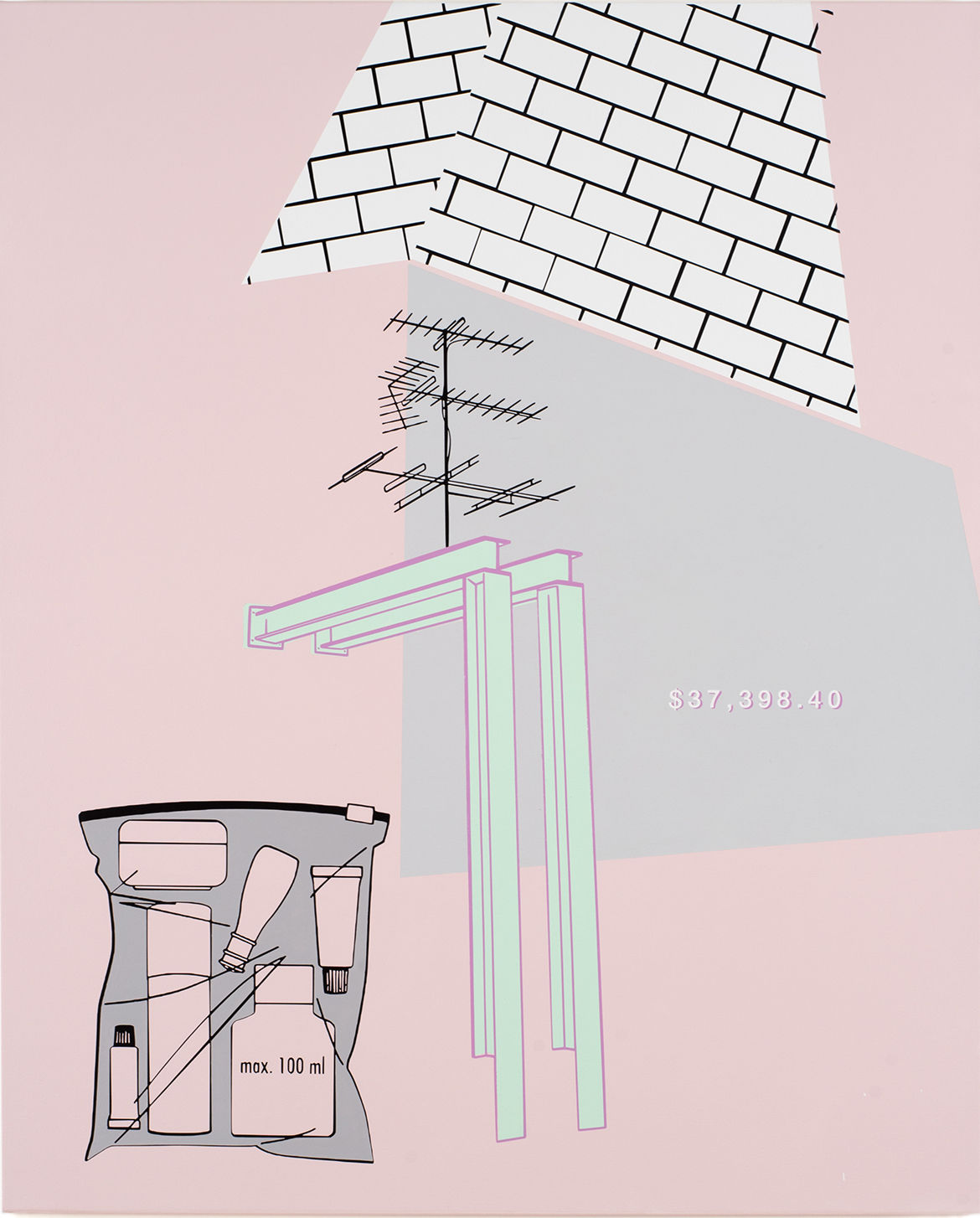 Alex Davern, Bent like elbows, 2019