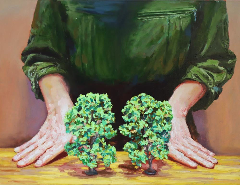 Amanda Davies, P. studio (model acacias), 2024