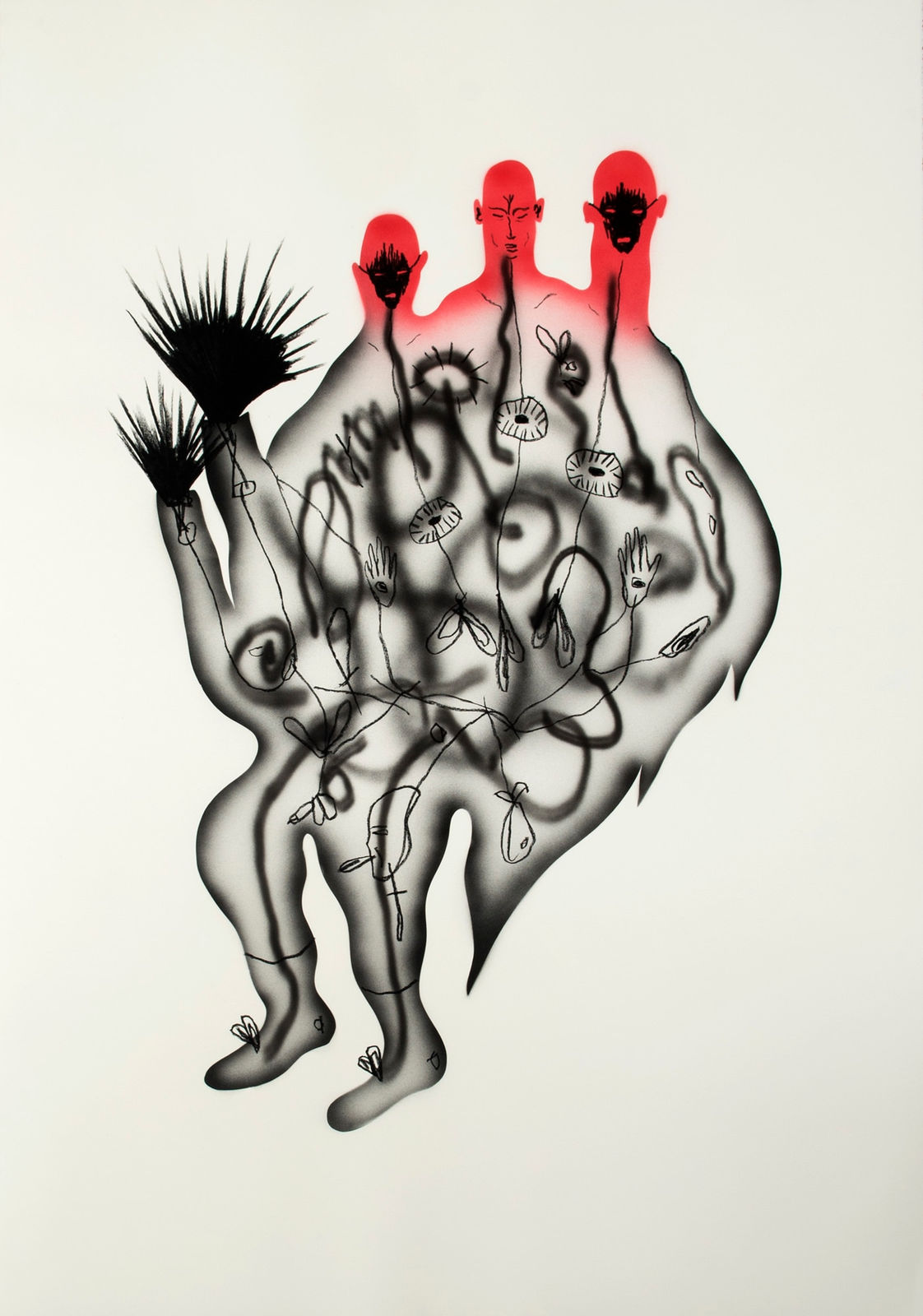 Joel Crosswell, Red Lagoon 7, 2017