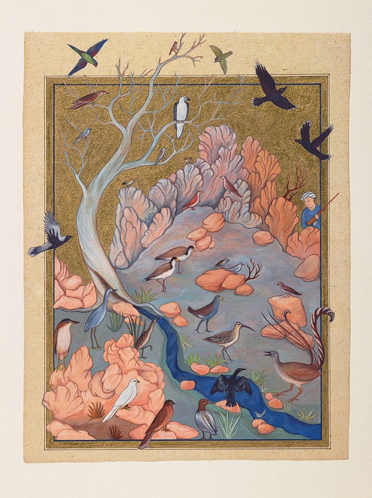 Sue Lovegrove, Mantiq al-tayr, Language of the birds, 2016