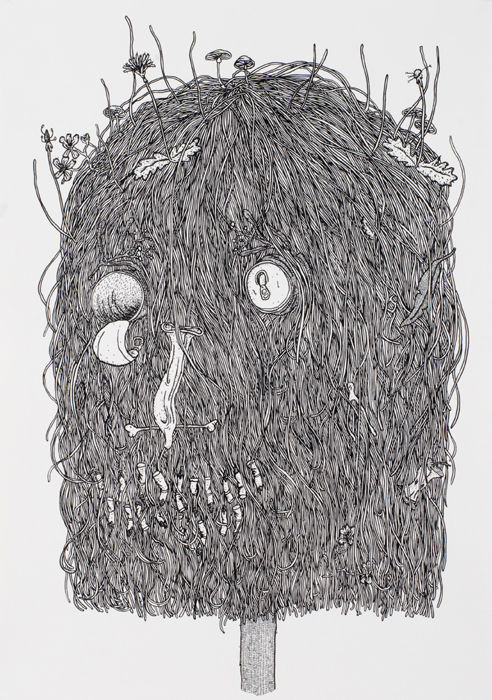 Tom O'Hern, It’s a decoy for when they come looking for me and I’m behind them with a shovel, 2010