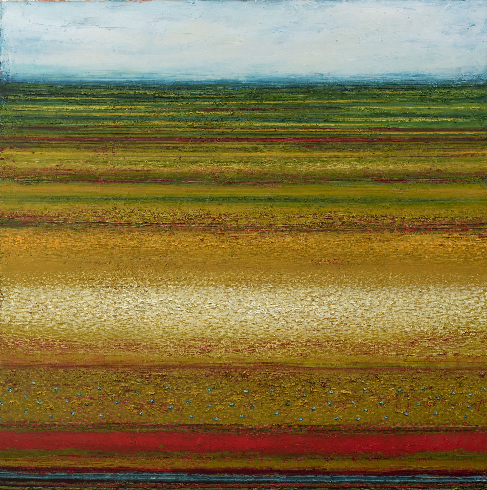 Patrick Grieve, November. Cut grass, sunshine and wildflowers, 2022