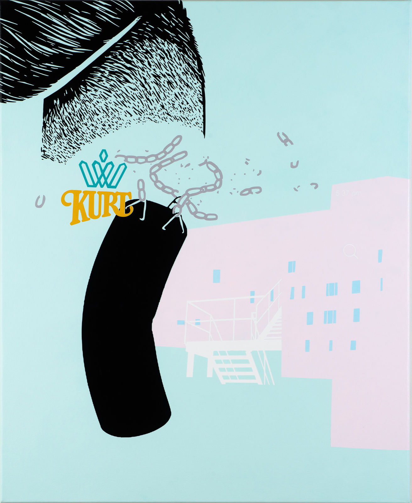 Alex Davern, Across the road from the tip, 2019