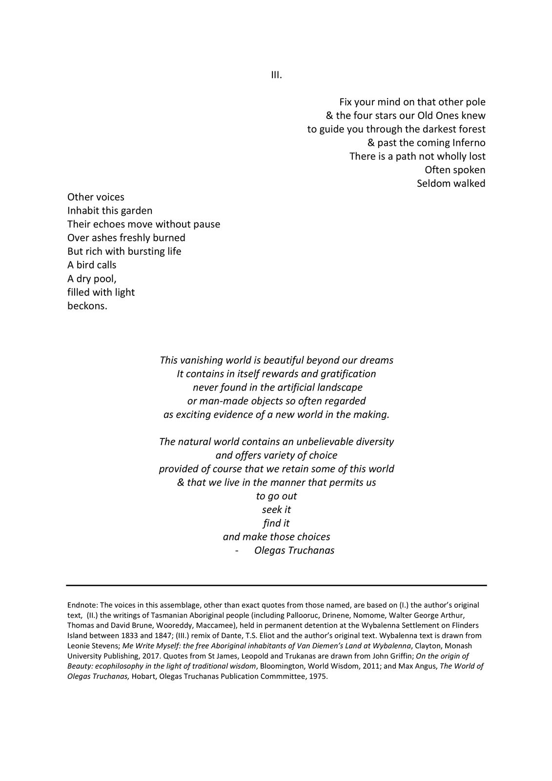 Brigita Ozolins and Greg Lehman, Not Lost, 2021