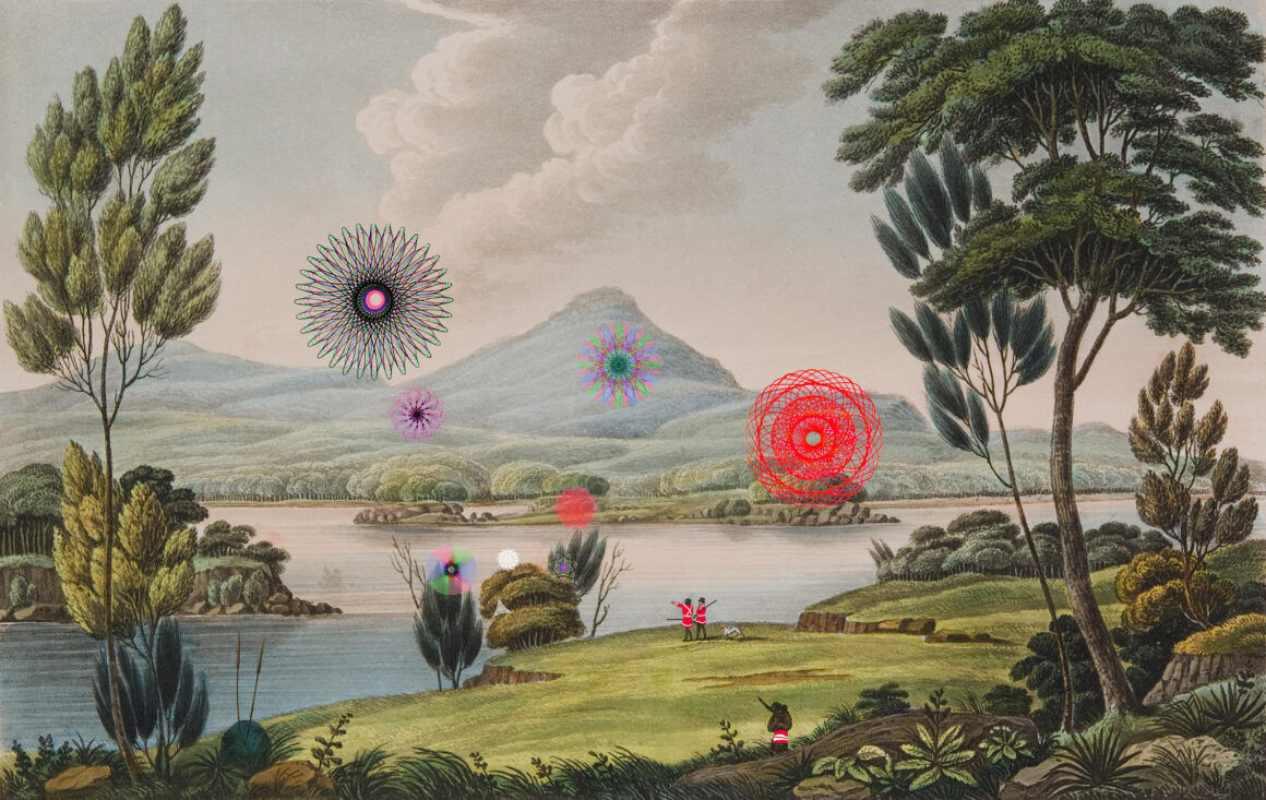 Joan Ross, Once upon a time in Great Parrotland ( small spiros), 2010