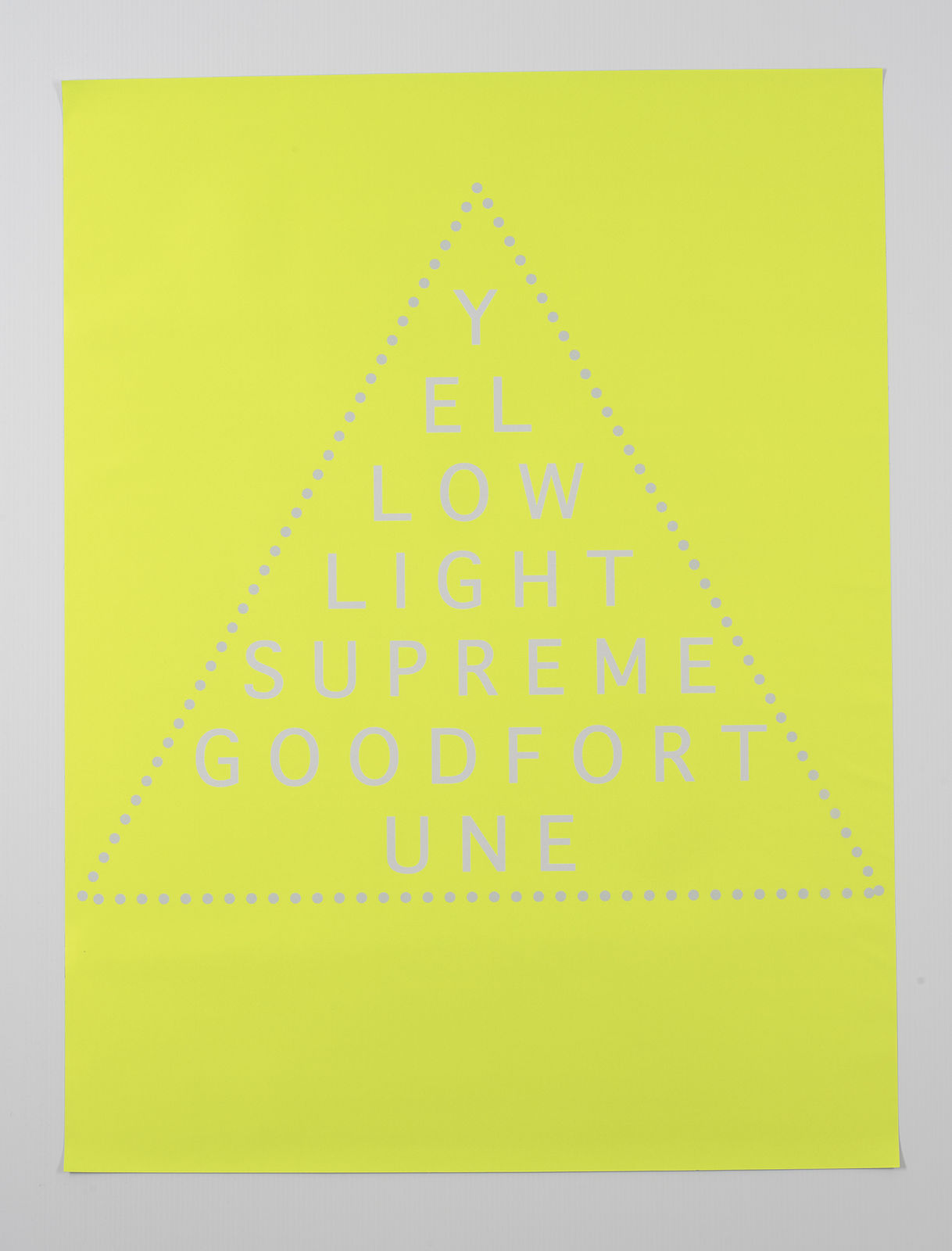 Brigita Ozolins, Yellow light, 2020