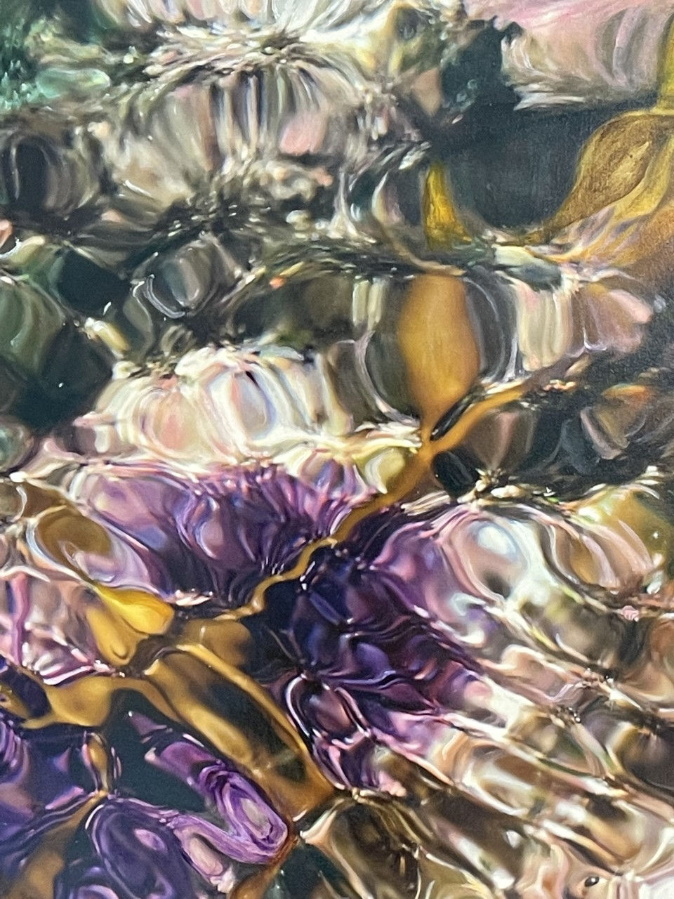 Andrea Leavitt, Kaleidoscope II: Tide Pool With Ocean Flowers and Sea Urchins