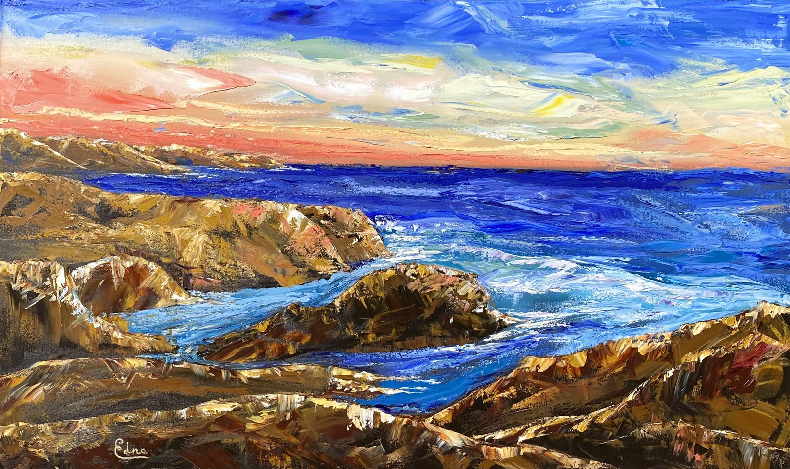 Edna Pines, Ocean Waves