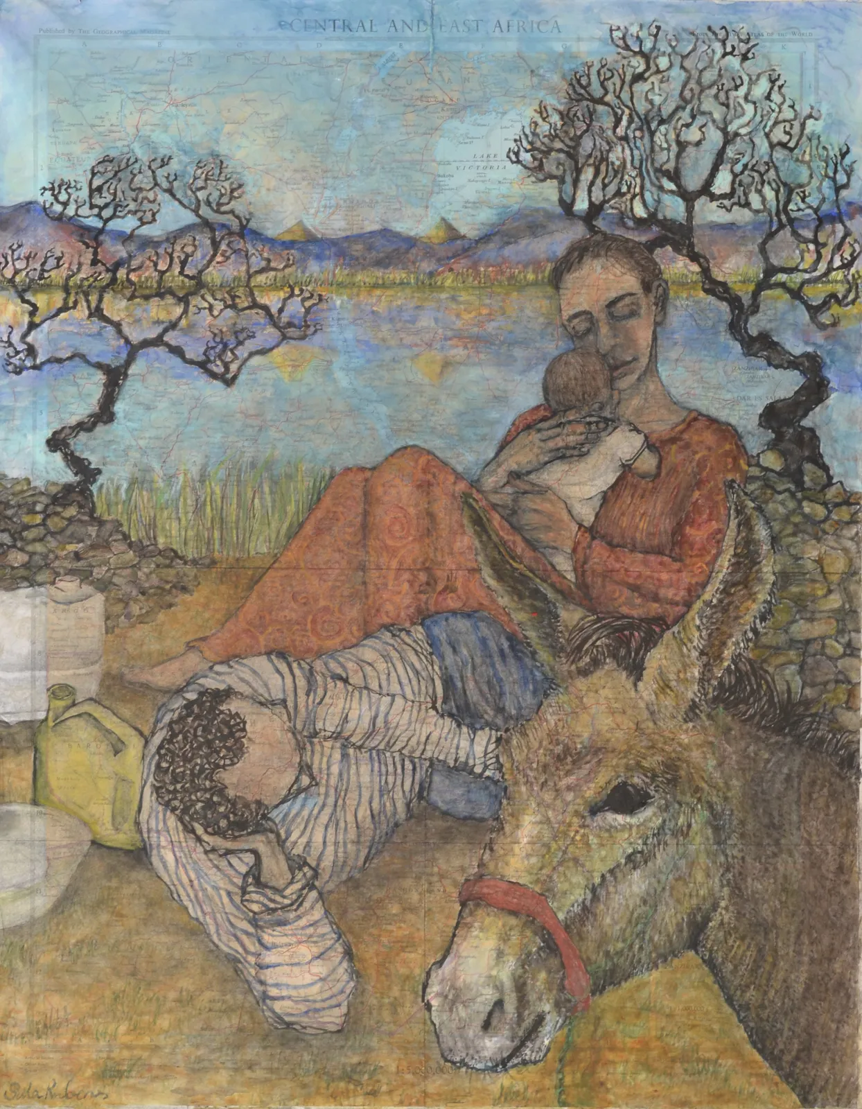 Sula Rubens RWS, Rest on the Flight into Egypt