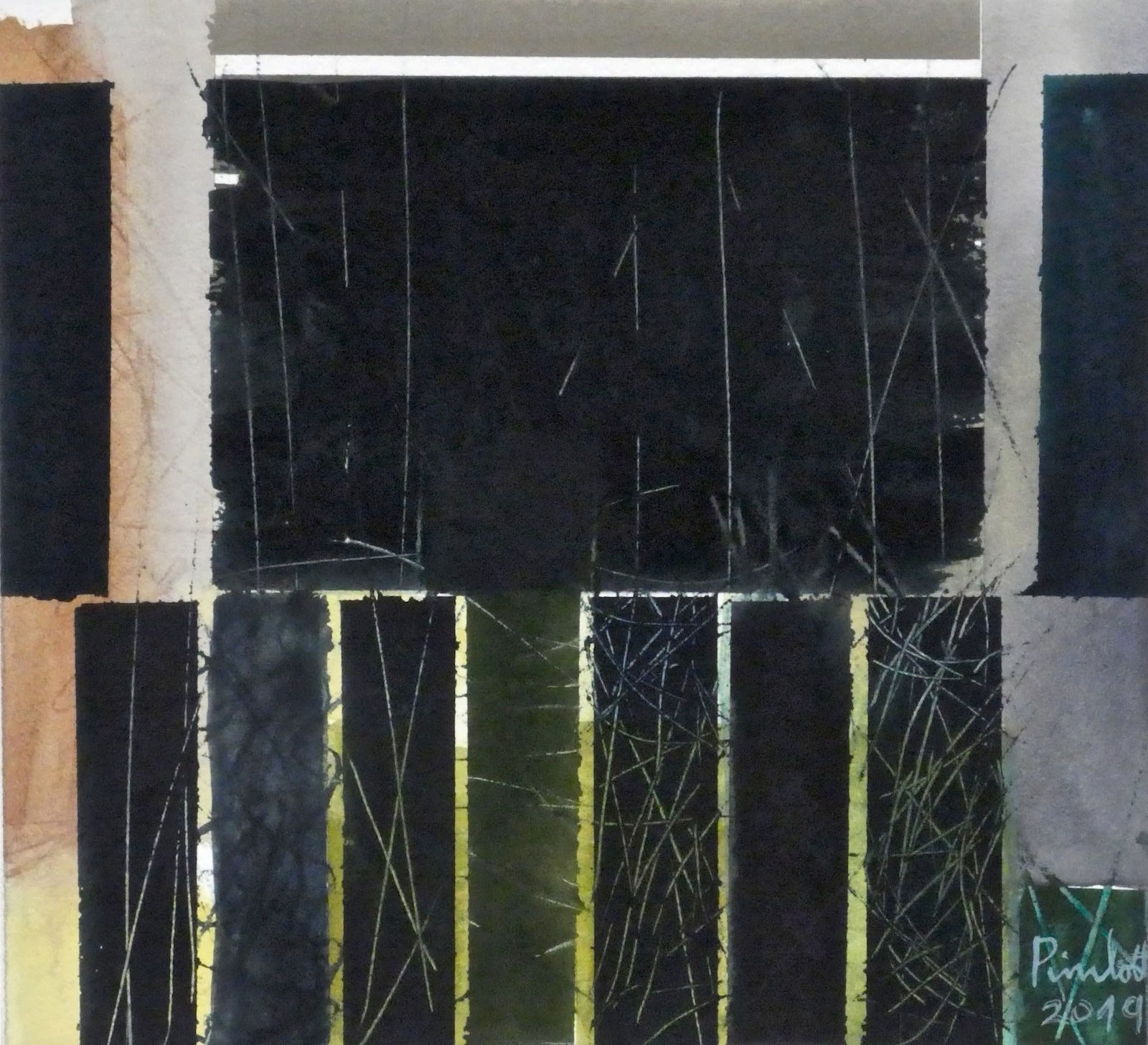 Geoffrey Pimlott Hon Ret RWS, Dark Shape's Nine