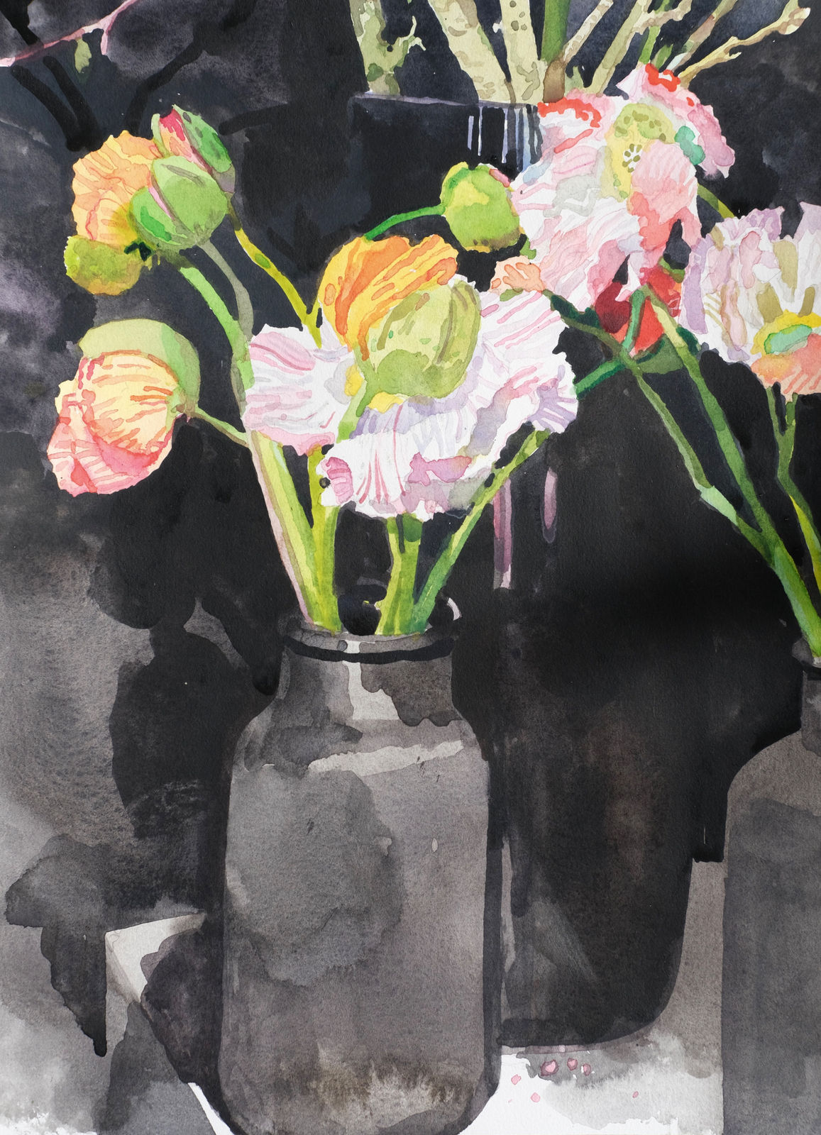 Mark Entwisle RWS, Poppies