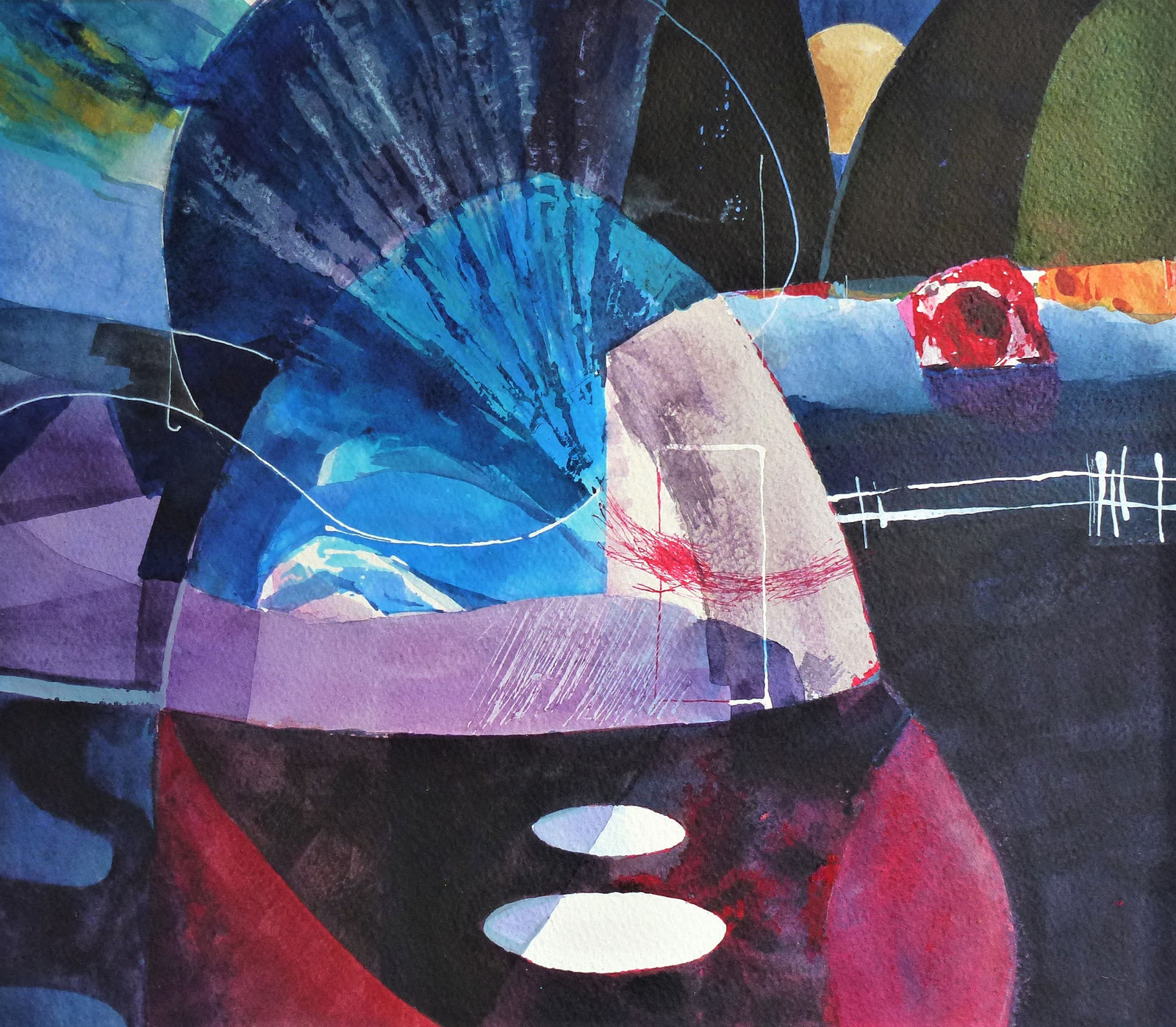 Claire Denny RWS, Night Garden