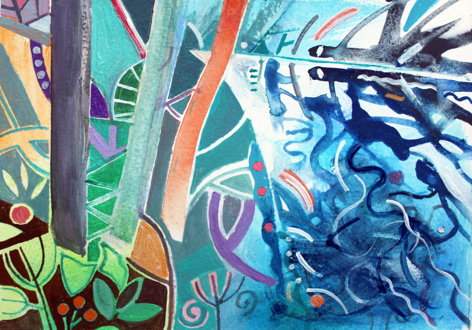 David Wiseman RWS, Through the Riverside Trees