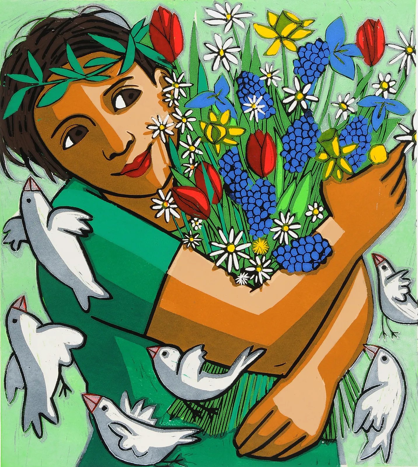 Anita Klein PPRE Hon. RWS, Spring