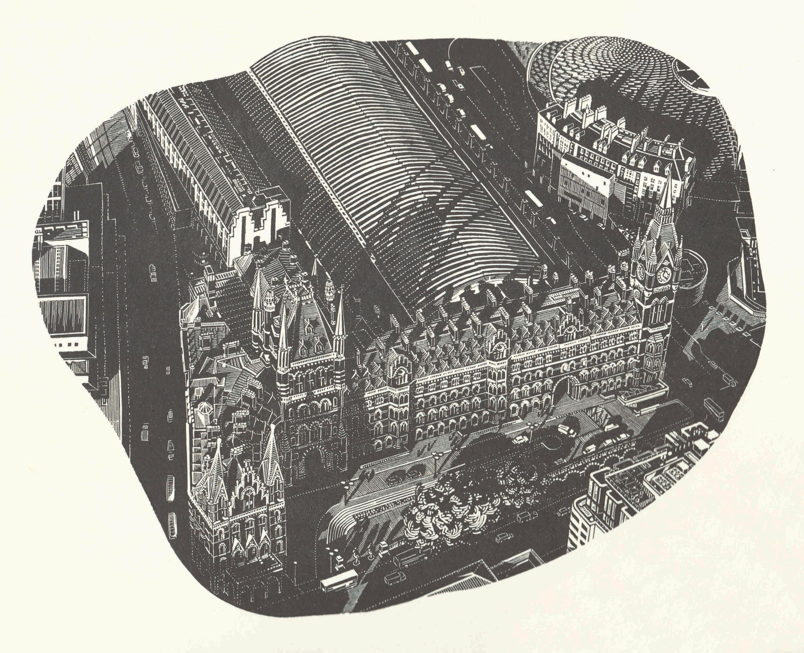 Anne Desmet RA RE, St Pancras Renaissance, 2024