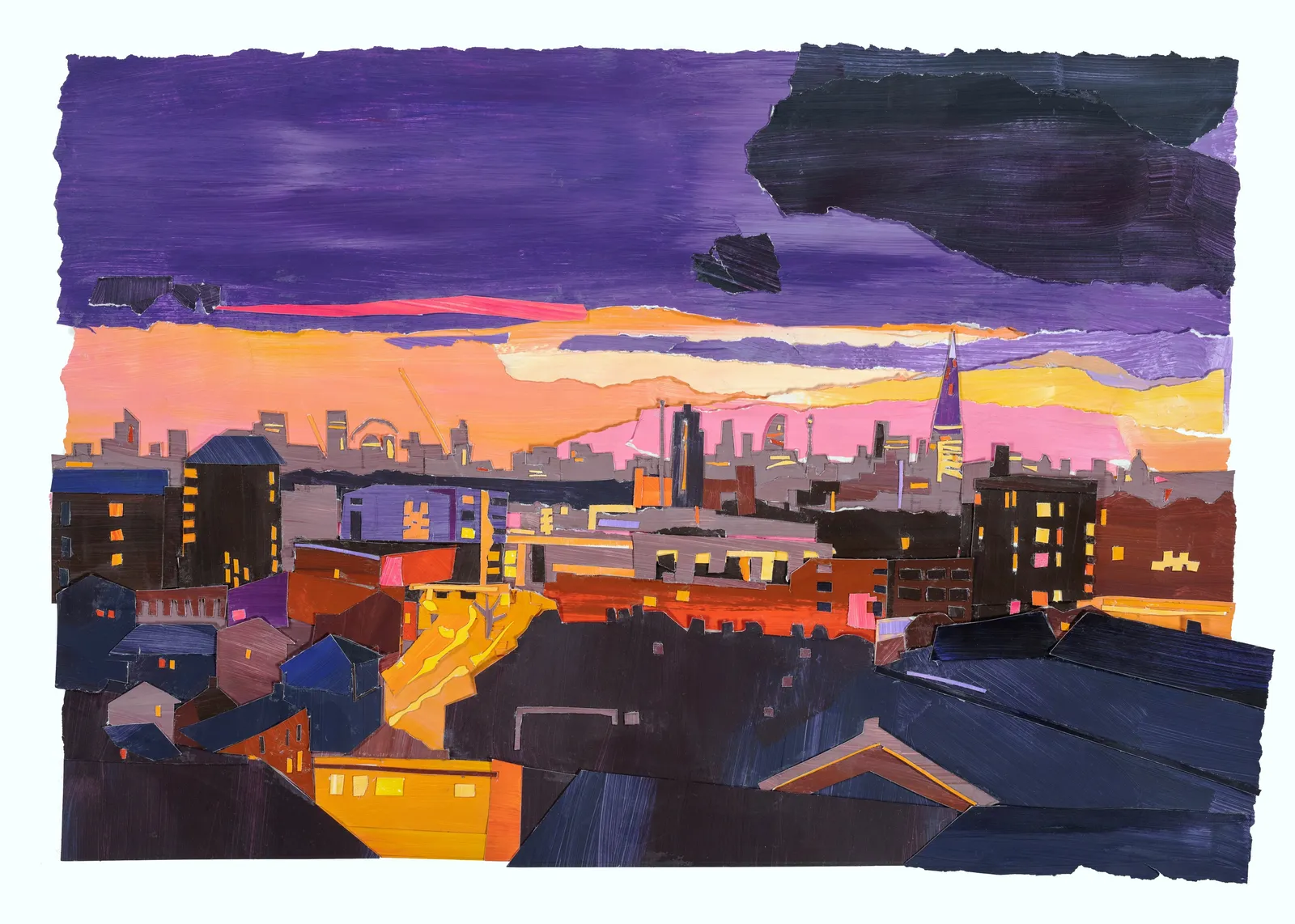 Raina Goran ARWS, Rooftops Over London