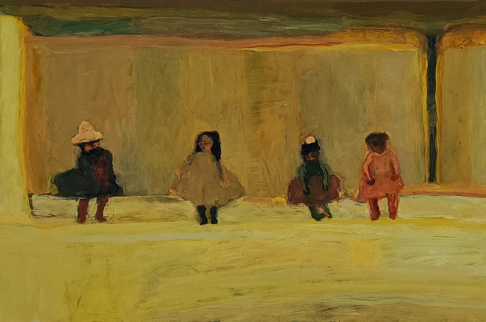 Bridget Moore RWS, Foursome