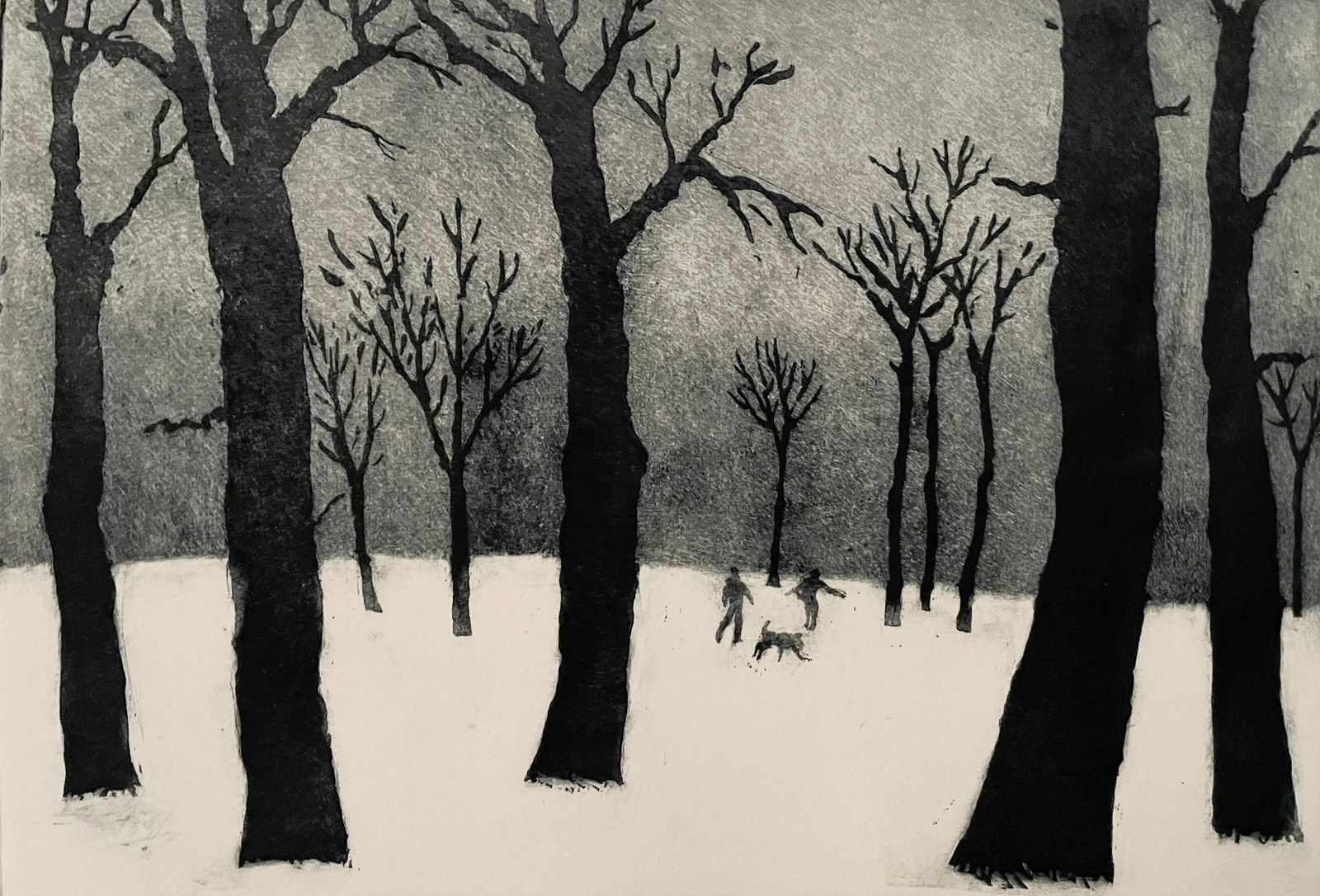 Tim Southall ARE, A Walk in the Snow