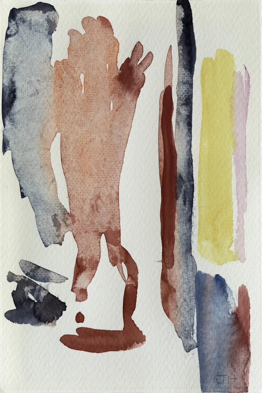 Julie Held RWS, Red and Black