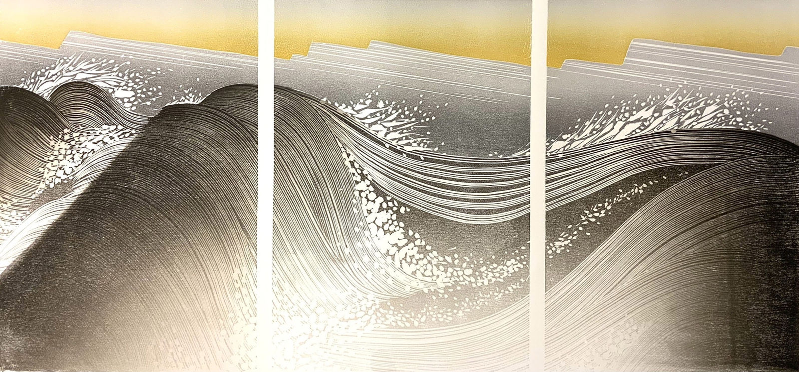 Rod Nelson ARE, Irascible Sea - after Kunisada