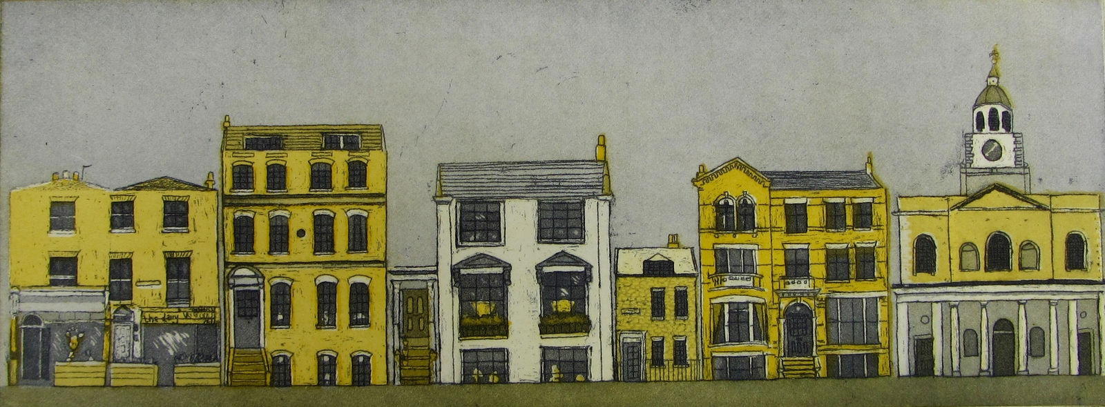 Karen Keogh RE, London Lives - Clapham Old Town