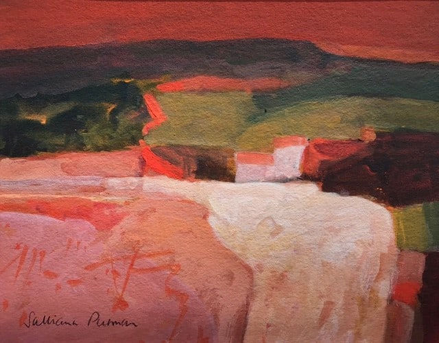 Salliann Putman RWS, Red Sky