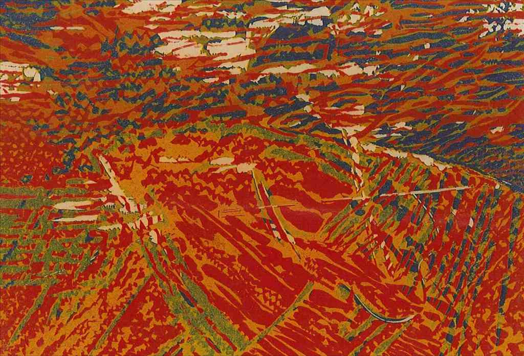 Terence Greaves RE, Homage to Hokusai