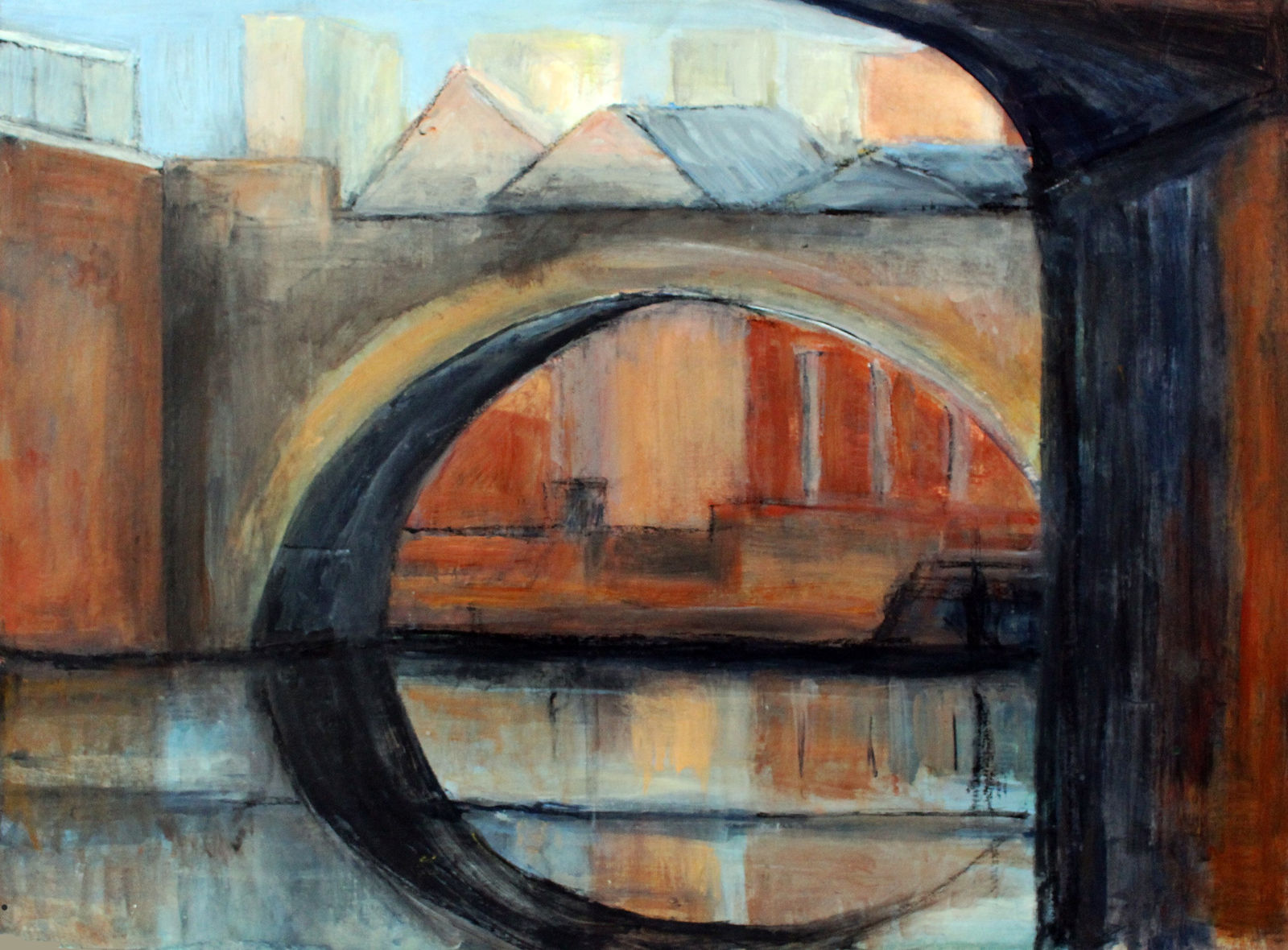 Olivia Adamczyk O'Sullivan RWS, Manchester walk with Leila