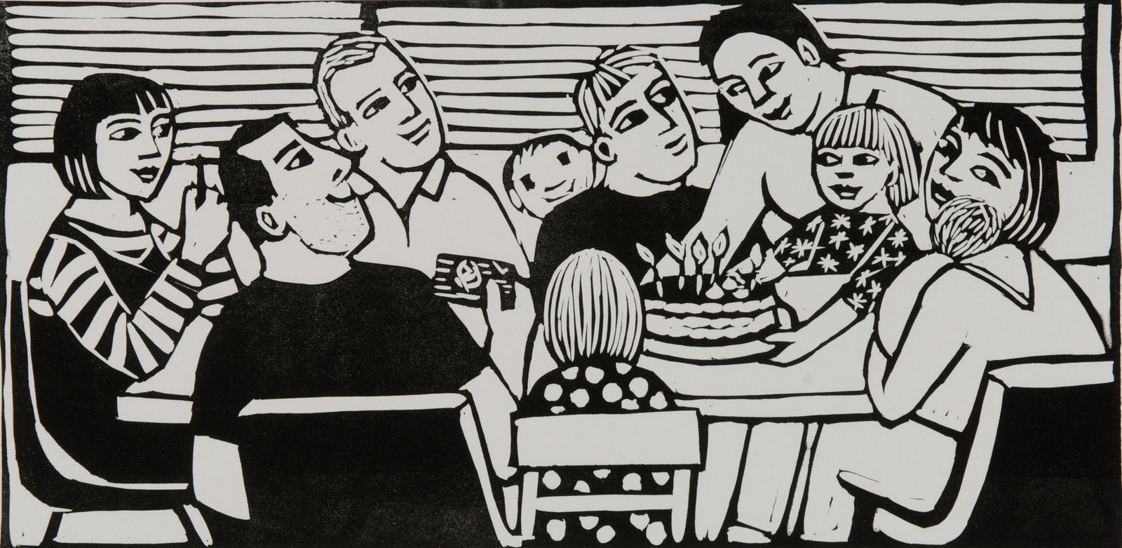 Anita Klein PPRE Hon. RWS, Family Birthday