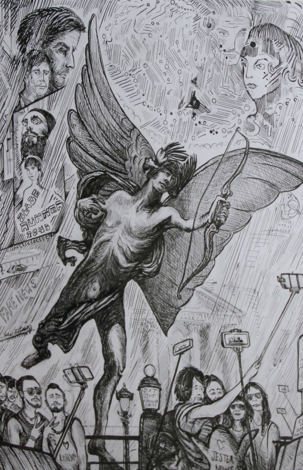 Neil Pittaway RWS RE, Goodbye Piccadilly