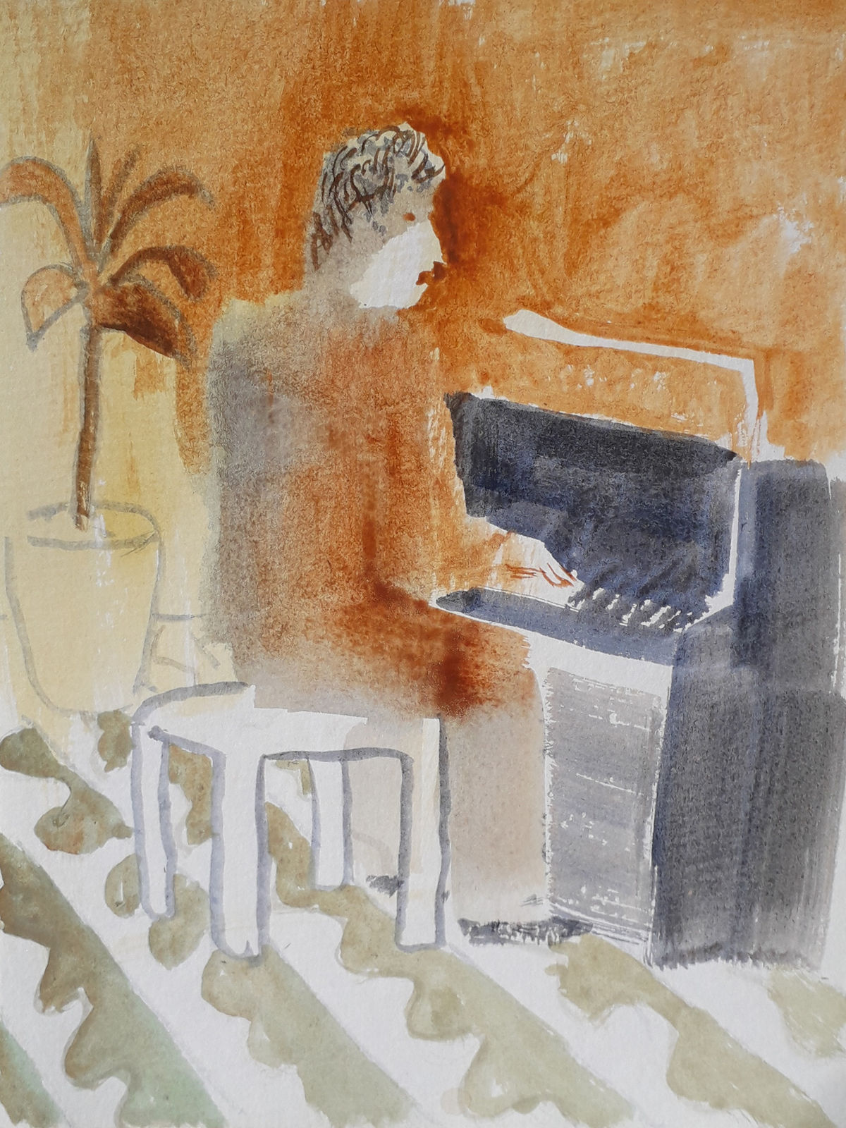 Richard Sorrell PPRWS Hon. RE, Piano