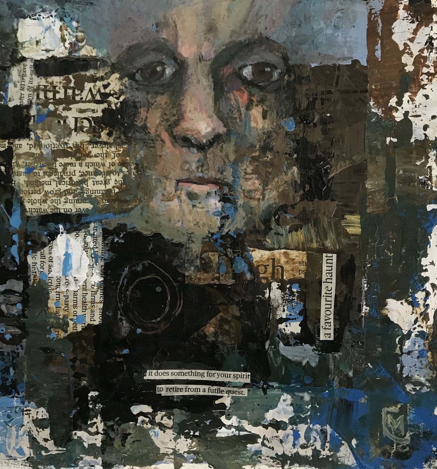 Colin Merrin RWS, A Favourite Haunt