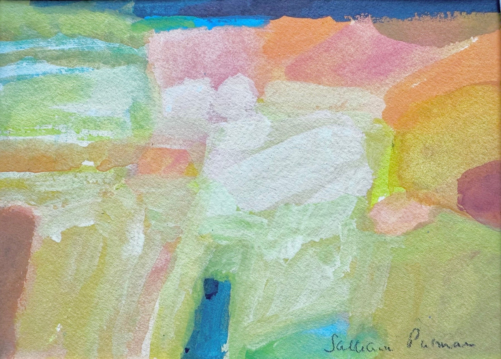 Salliann Putman RWS, White Field