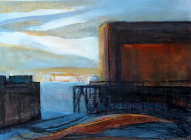 Olivia Adamczyk O'Sullivan RWS, Thames at Rotherhithe