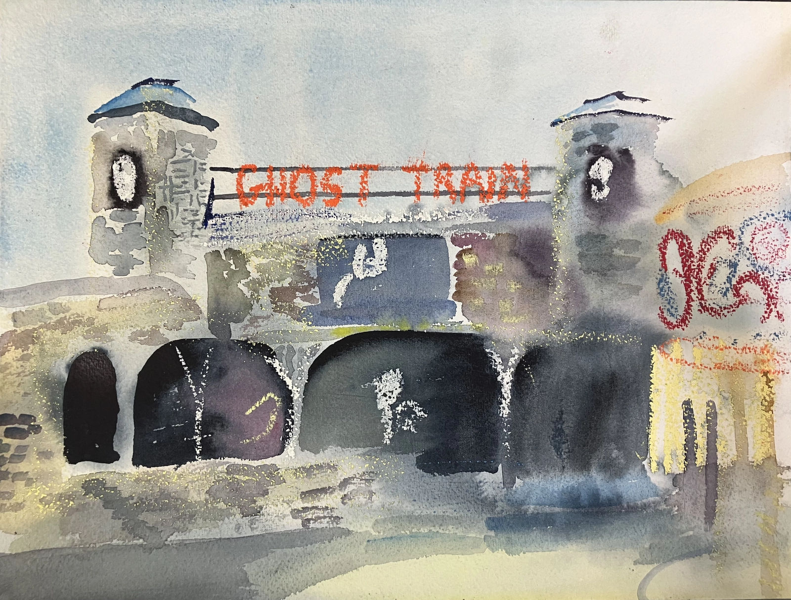 Archie Franks, Ghost Train