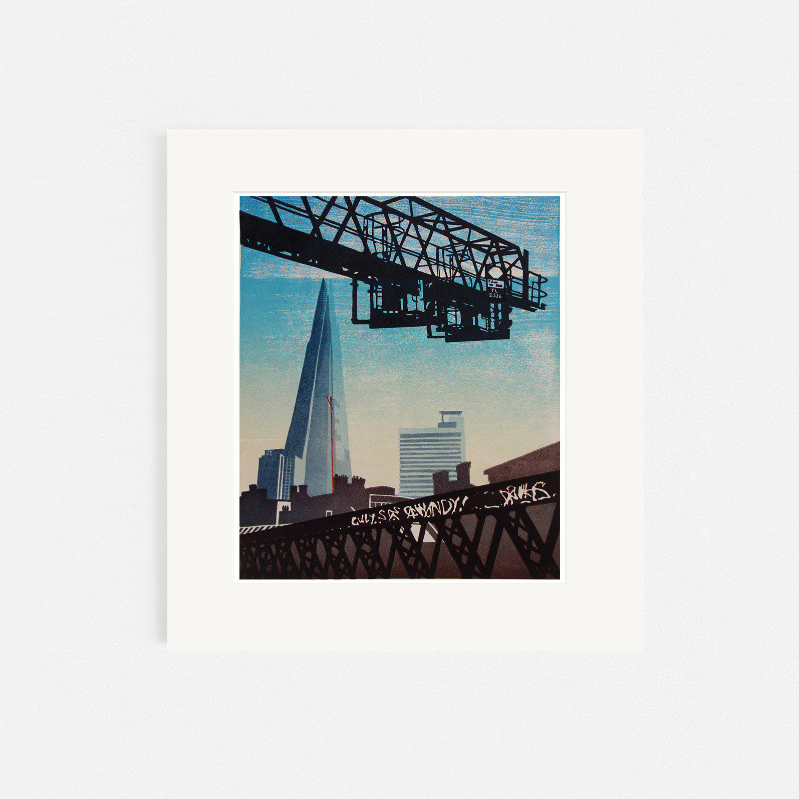 Janet Brooke RE, From the Train