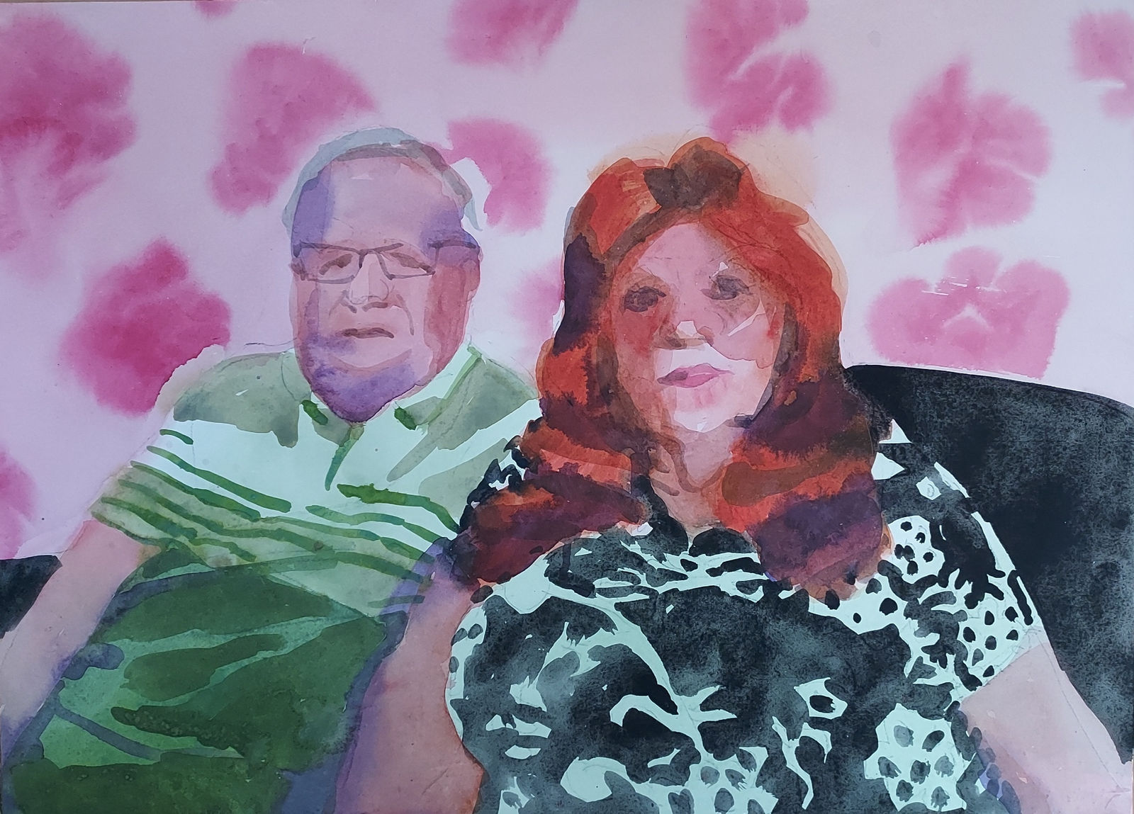 Sebastian Aplin, Couple on Sofa