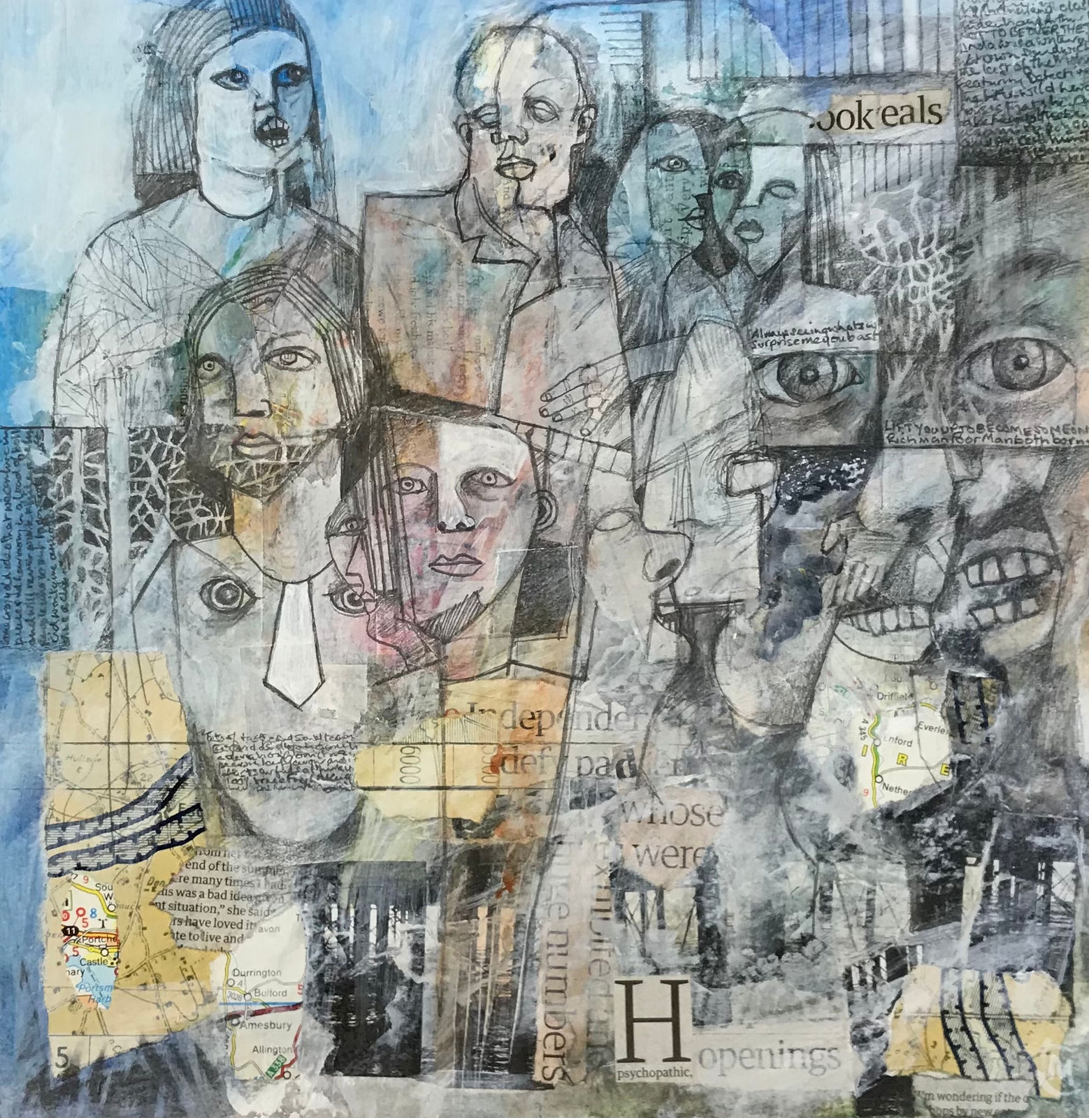 Colin Merrin RWS, Psychopathic Openings