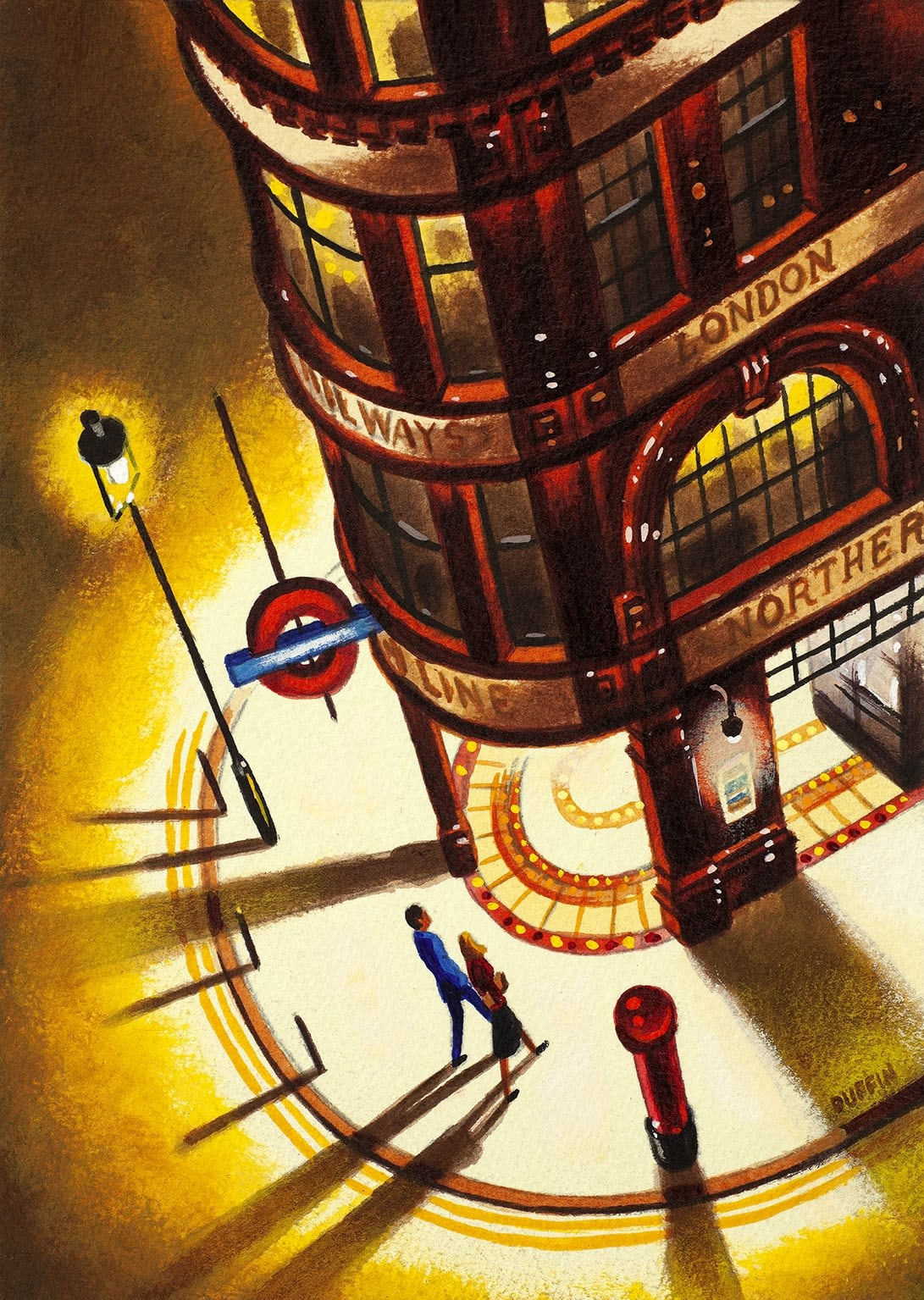 John Duffin RWS RE, Late Tube