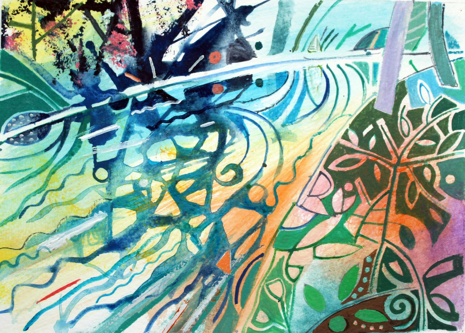 David Wiseman RWS, Rocky River Gorpley Clough