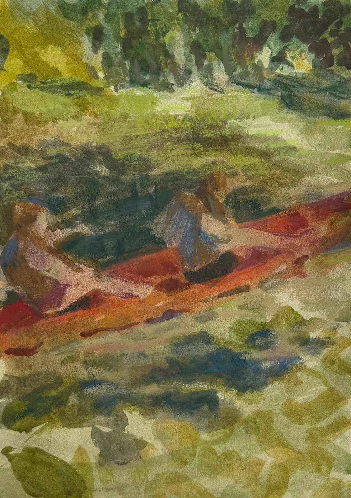 Caroline Cornelius RWS, Moving to the shore