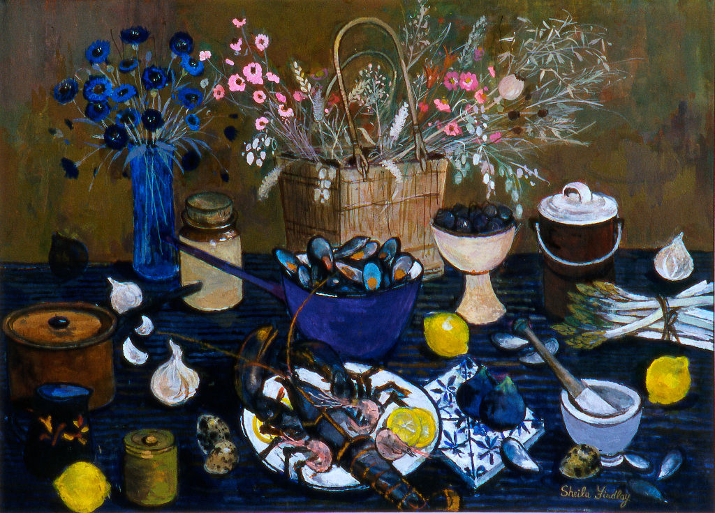 Sheila Findlay RWS, Scottish Farmhouse