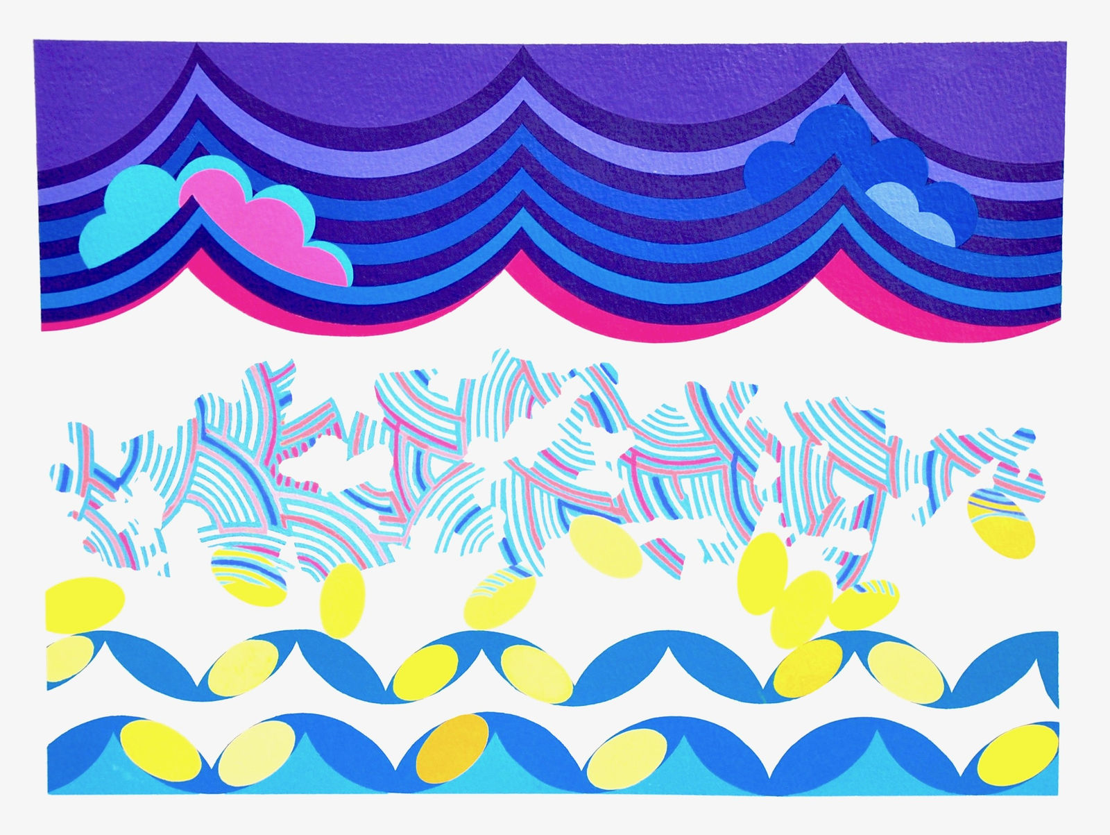 John Crossley RWS, Bobbing Along