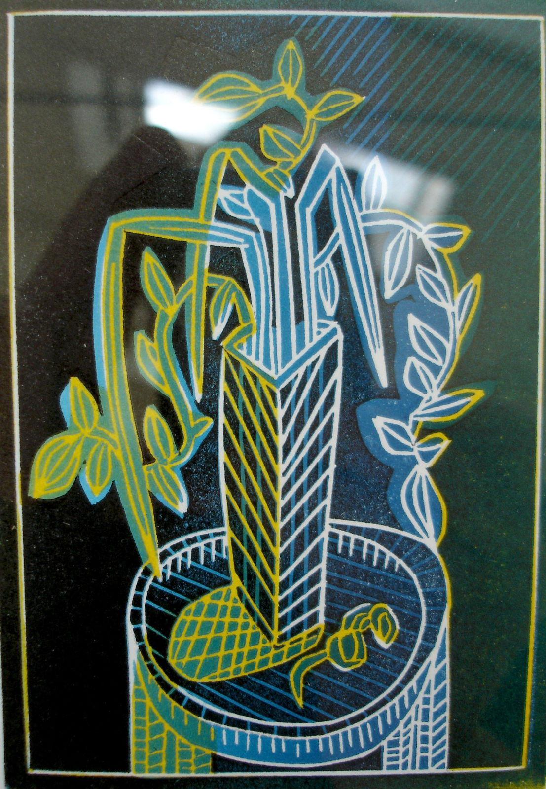 Dale Devereux Barker RE, Still Life with Specs III