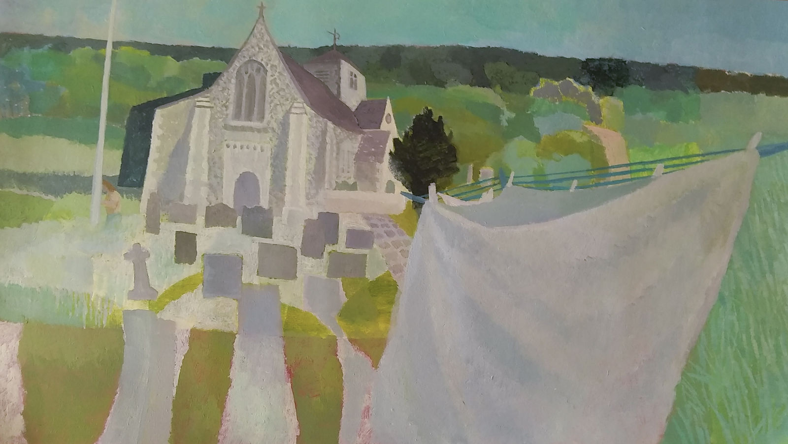 Michael Collins RWS, Surrey Landscape